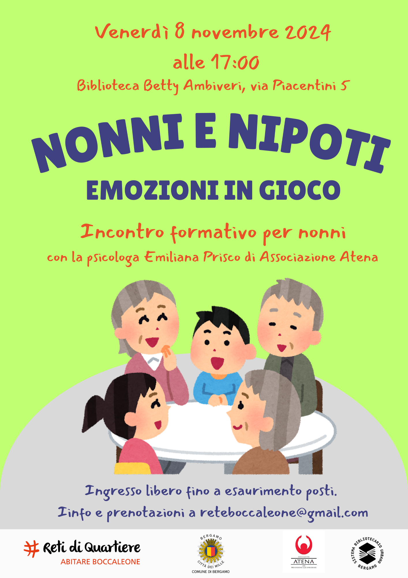 Al momento stai visualizzando Nonni e nipoti: emozioni in gioco